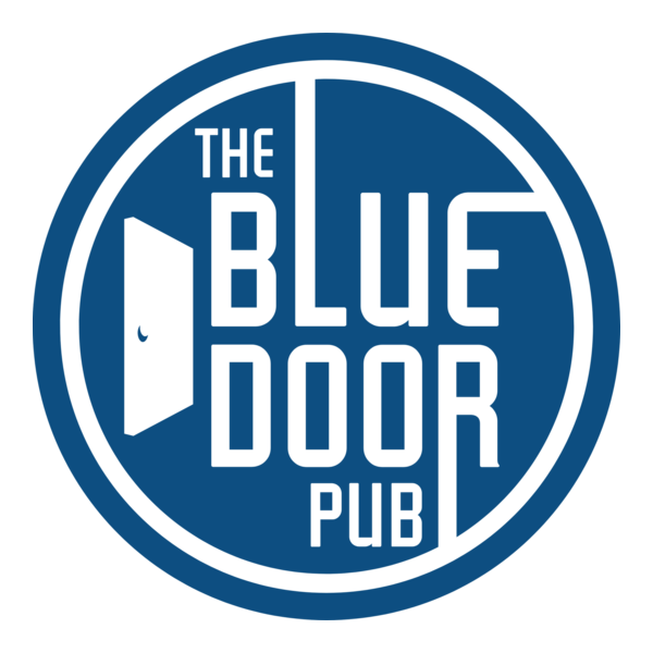 The Blue Door Pub Logo PNG Vector