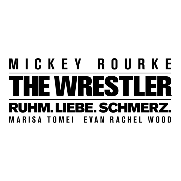 The Wrestler Logo PNG Vector