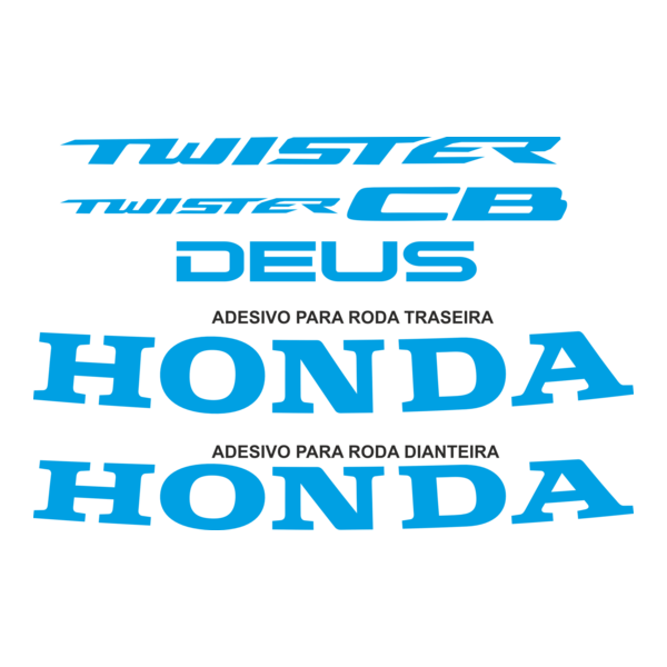 TWISTER E ADESIVO HONDA PARA RODAS Logo PNG Vector