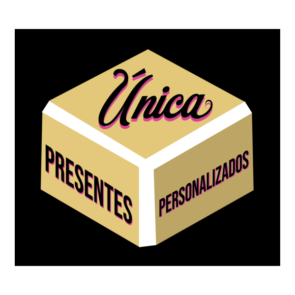 Unica Presentes Personalizados Box Logo PNG Vector