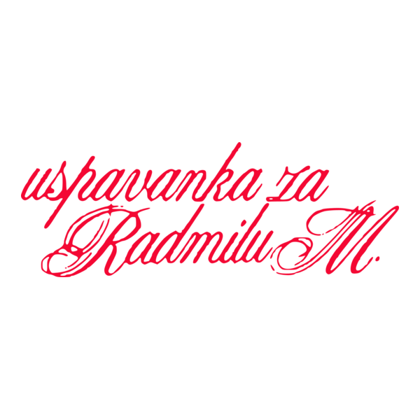 Uspavanka za Radmilu M. Logo PNG Vector