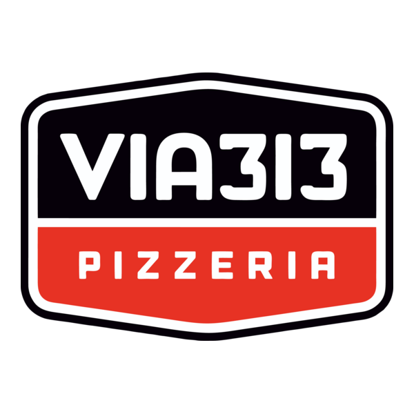 VIA 313 Pizzeria Logo PNG Vector
