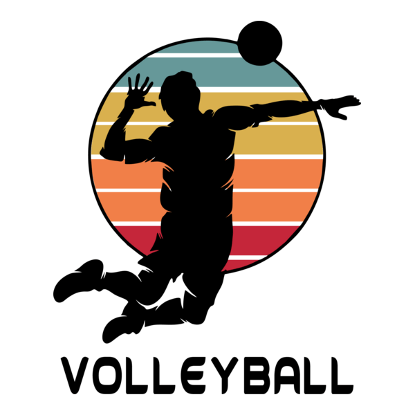 VOLLEYBALL PLAYER Logo PNG Vector