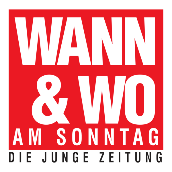 Wann & Wo Am Sonntag Die Junge Zeitung Logo PNG Vector