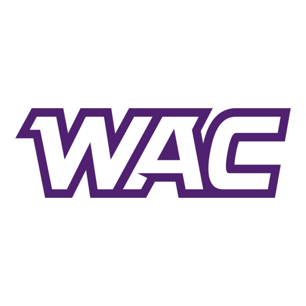 Western Athletic Confer (Abilene Christian colors) Logo PNG Vector