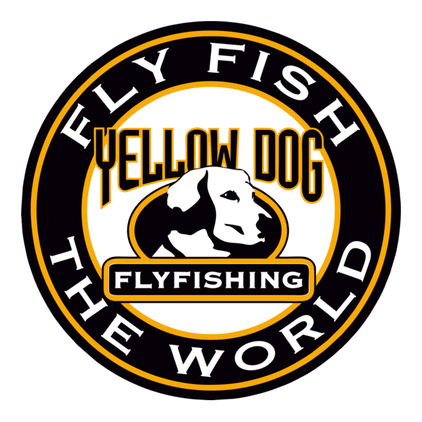 Yellow Dog Flyfishing Logo PNG Vector