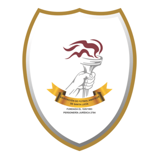 Asociación de Fútbol Amateur de Santa Lucía Logo PNG Vector