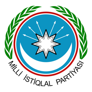 Azerbaijan National Independence Party Logo PNG Vector