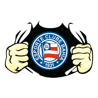 Bahia Estampa Rasgando Peito Logo PNG Vector