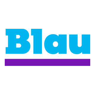 Blau Logo PNG Vector