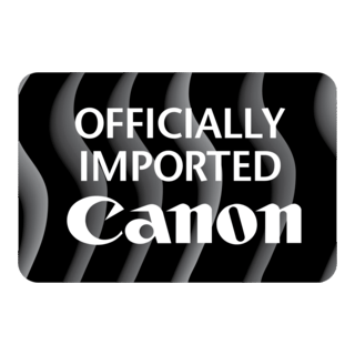 Canon Officially Imported Logo PNG Vector