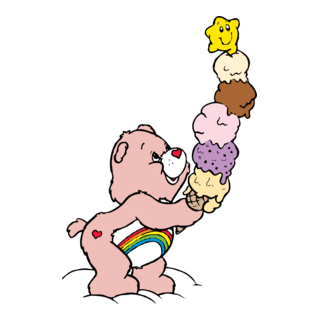 Cheer Bear Logo PNG Vector