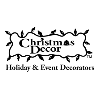Christmas Decor Logo PNG Vector