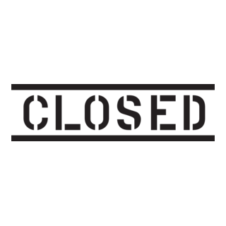 Closed Logo PNG Vector