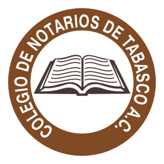 COLEGIO DE NOTARIOS DE TABASCO Logo PNG Vector