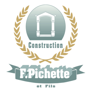 Construction Pichette Logo PNG Vector
