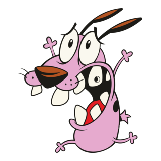 CORAGEM, O CÃO COVARDE Logo PNG Vector