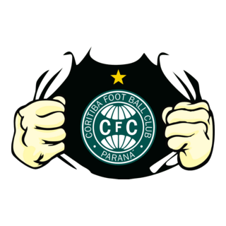 Coritiba Estampa Rasgando Peito Logo PNG Vector