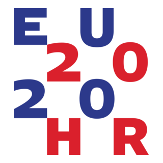Croatia EU Council Presidency 2020 Logo PNG Vector