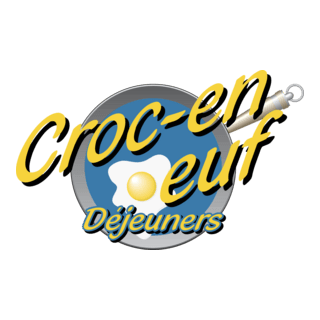 Croc en Oeuf Logo PNG Vector