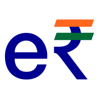 Digital Rupee Logo PNG Vector