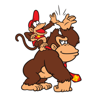 Donkey Kong & didi Logo PNG Vector