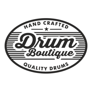 Drum Boutique Logo PNG Vector