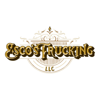 Esco's Trucking Logo PNG Vector