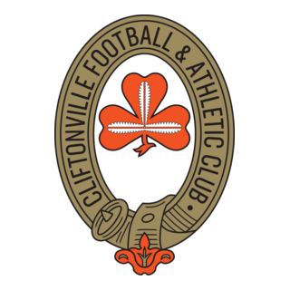 FC Cliftonville Belfast (1950's) Logo PNG Vector