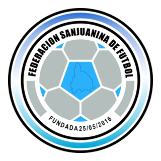 Federación Sanjuanina de Fútbol San Juan Logo PNG Vector
