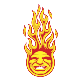 Fire Giant Logo PNG Vector