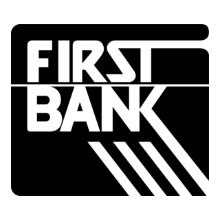 First Bank Logo PNG Vector