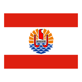 Flag of French Polynesia Logo PNG Vector