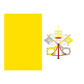 Flag of Holy See Logo PNG Vector