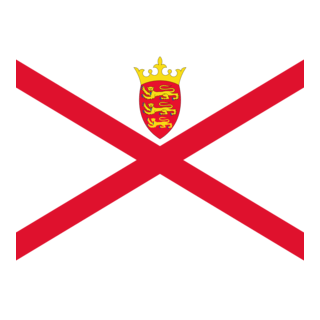Flag of Jersey Logo PNG Vector