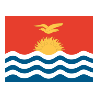Flag of Kiribati Logo PNG Vector