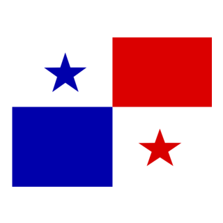 Flag of Panama Logo PNG Vector