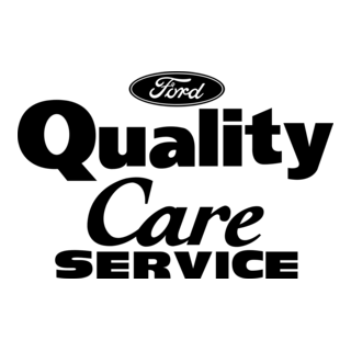 Ford Quality Care Service Logo PNG Vector