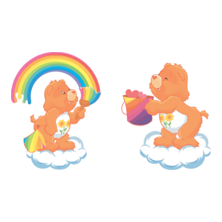 Friend Bear Logo PNG Vector
