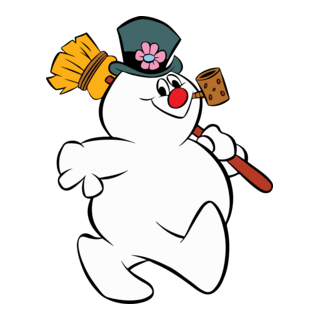 Frosty the Snowman Logo PNG Vector