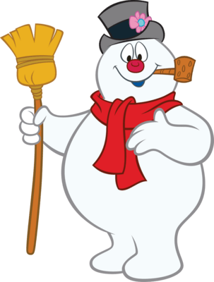 Frosty the Snowman Logo PNG Vector