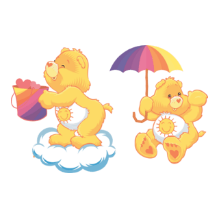 Funshine Bear Logo PNG Vector