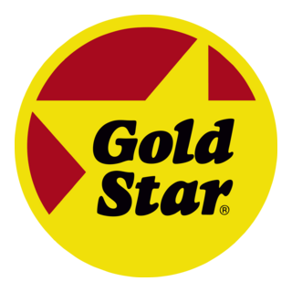 Gold Star Chili Logo PNG Vector