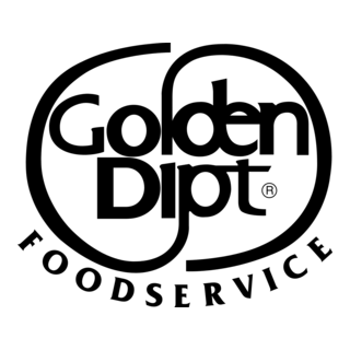 Golden Dipt Logo PNG Vector