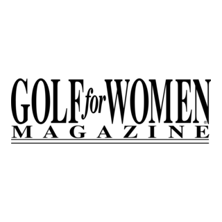 Golf for Women Magazine Logo PNG Vector