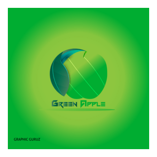 Green Apple Logo PNG Vector