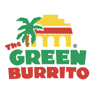 Green Burrito Logo PNG Vector