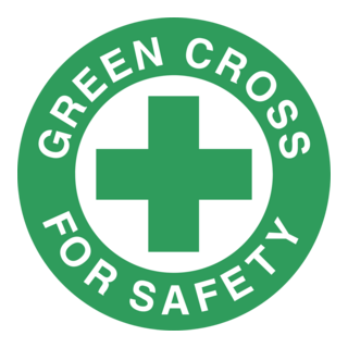 GREEN CROSS FOR SAFETY Logo PNG Vector