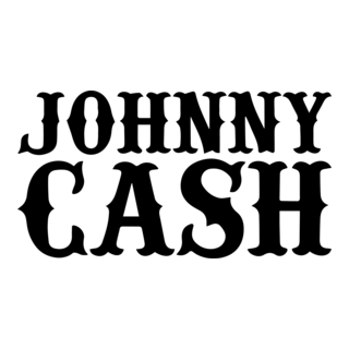 Johnny Cash Logo PNG Vector