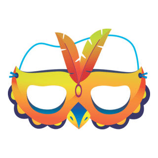 MÁSCARA DE CARNAVAL Logo PNG Vector